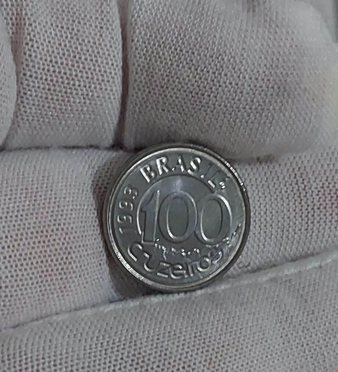 | Casa do Colecionador 100 Cruzeiros 1993 Peixe Boi Sku 2022