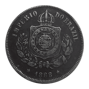 100 Réis 1888 Data escassa Sku 1945