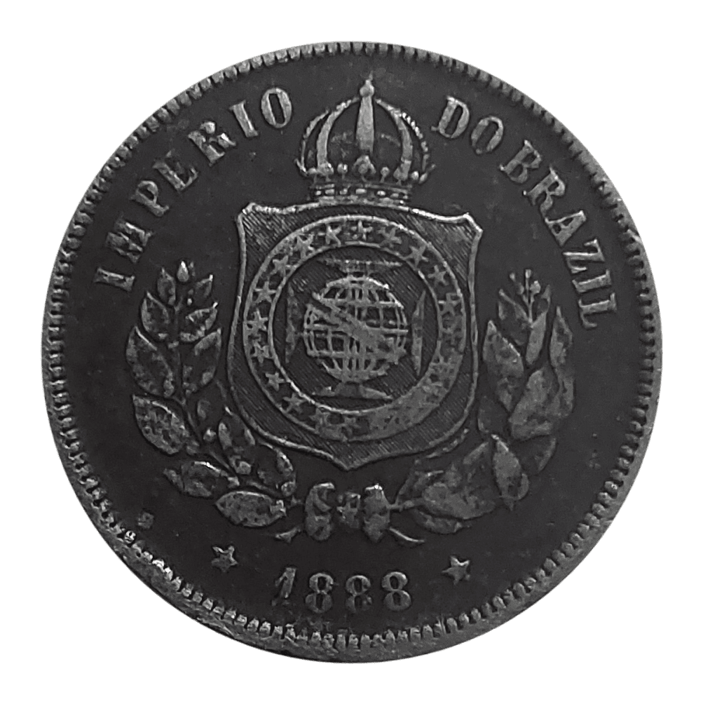 | Casa do Colecionador 100 Réis 1888 Data escassa Sku 1945
