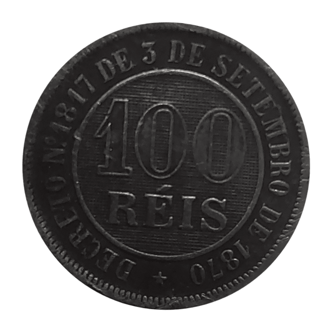 | Casa do Colecionador 100 Réis 1888 Data escassa Sku 1945