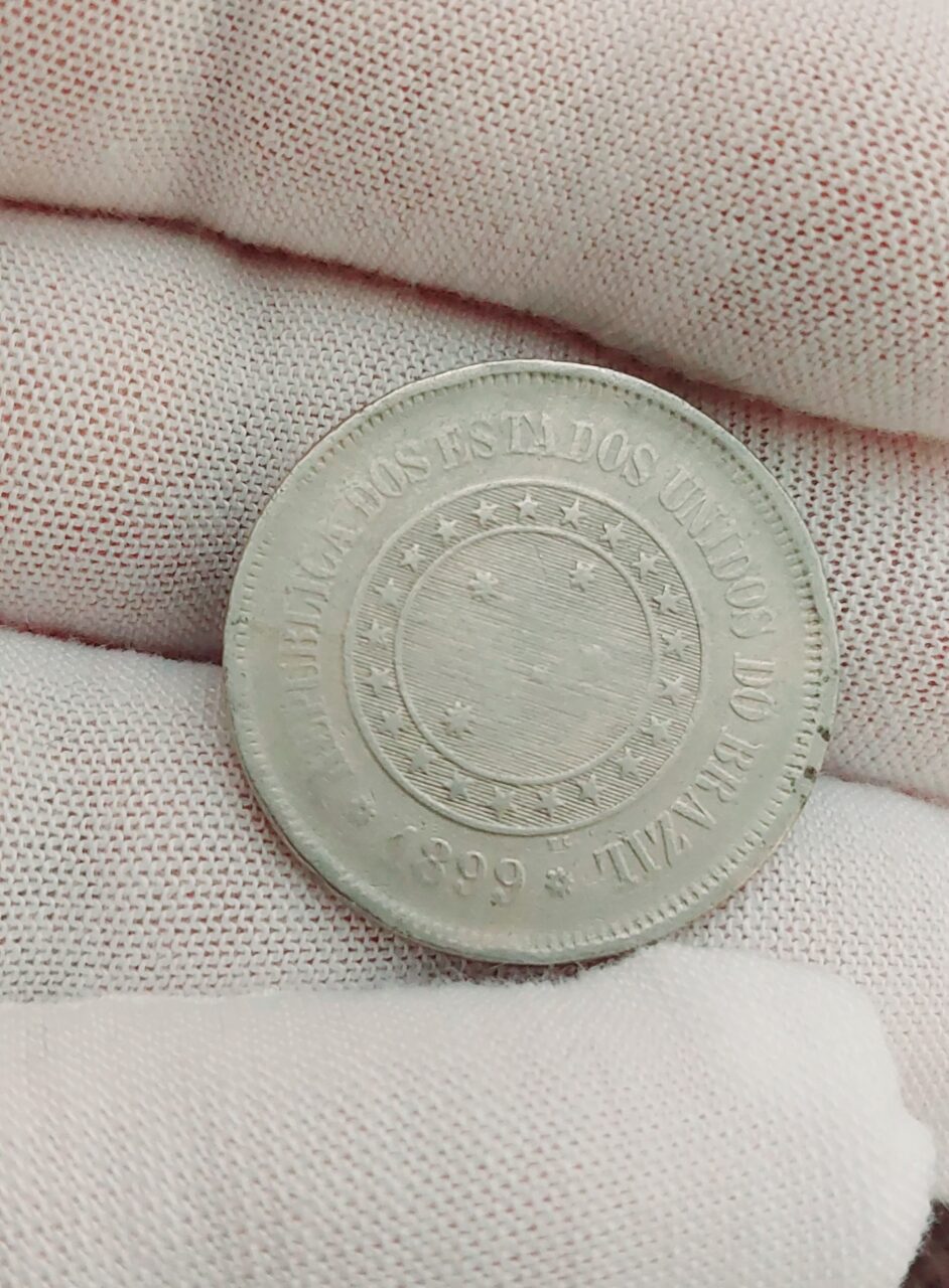 | Casa do Colecionador 100 Réis 1899 segunda melhor data Sku 1969
