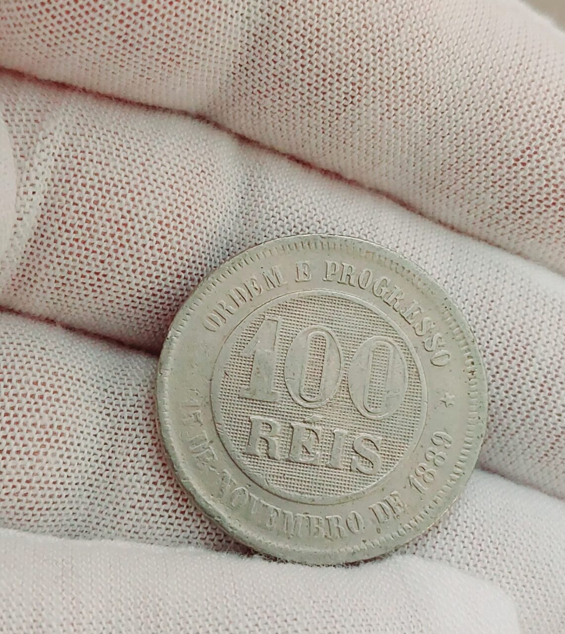 | Casa do Colecionador 100 Réis 1899 segunda melhor data Sku 1969