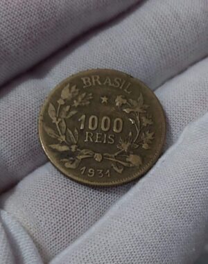 1000 Réis 1931 Fortuna Sku 2015