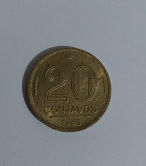 20 Centavos 1949 Sku 2006