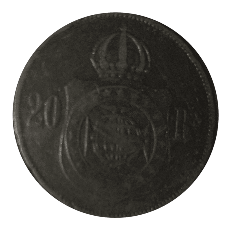 20 Réis 1869 Sku 1932