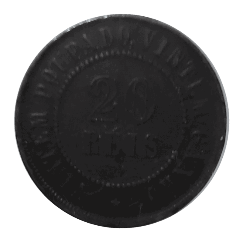 20 Réis 1908 Sku 2064