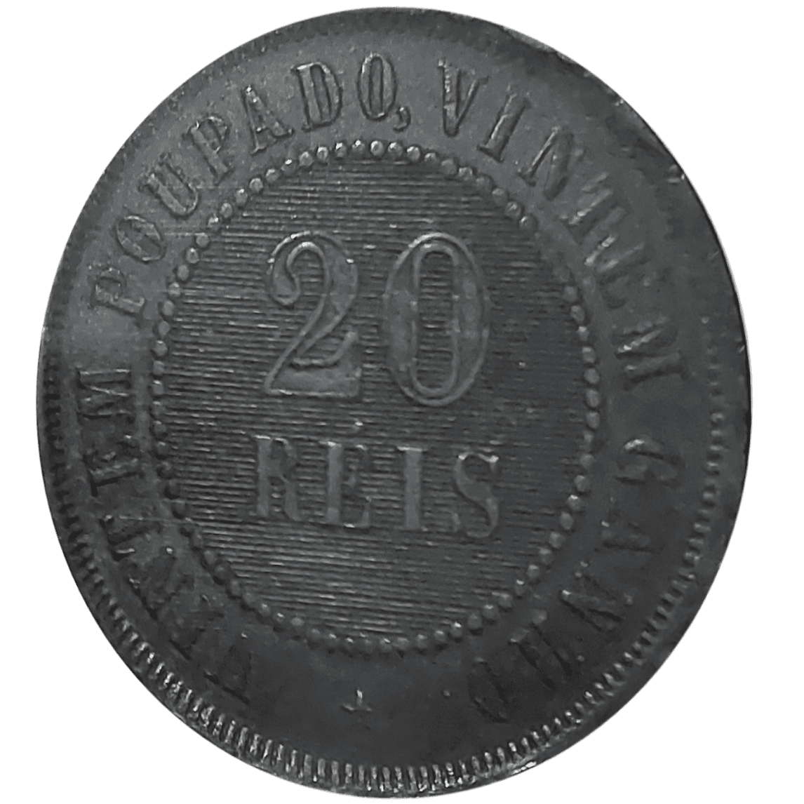| Casa do Colecionador 20 Réis 1910 Data escassa Sku 1946