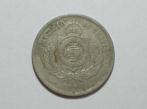 200 Réis - 1876 > Império do Brasil > Data escassa > Classificada Bem conservada