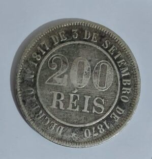 200 Réis 1887 Sku 2040