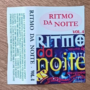 25ma. Capa da fita k7 Ritmo da noite vol 4. Sem a fita