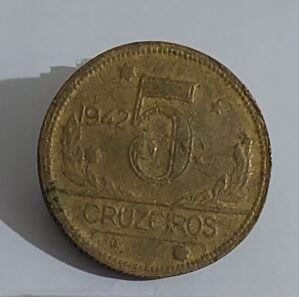 5 Cruzeiros 1942 Sku 2017