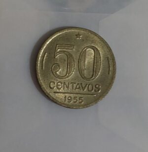 50 Centavos 1955 Sku 2000