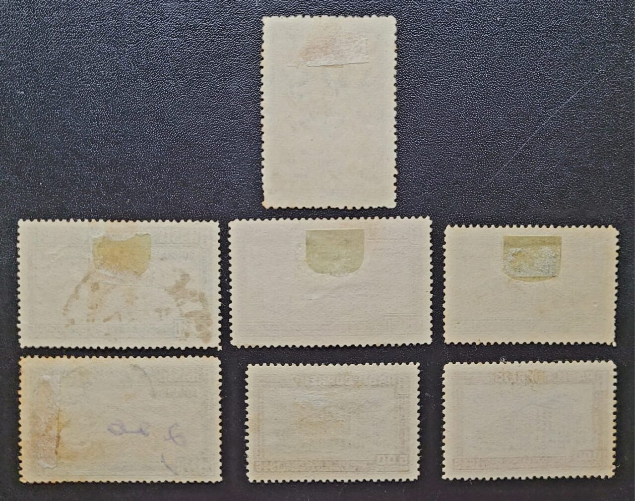 | Casa do Colecionador Comemorativos - RHM C0215 a C0221 (Usados) Série Completa - 5º Congresso da União Postal das Américas e Espanha - 02/09/1946