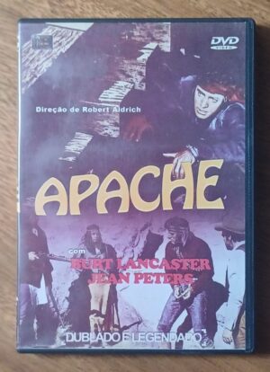 Dvd Apache dublado e legendado. Burt Lancaster é Jean Peters.