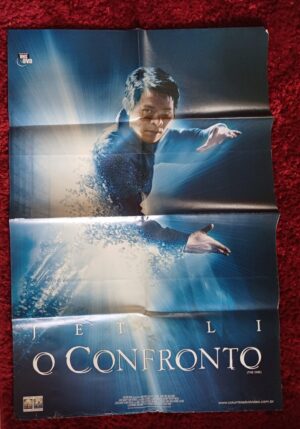 Poster cartaz original de locadora. Filme Jet Li Confronto
