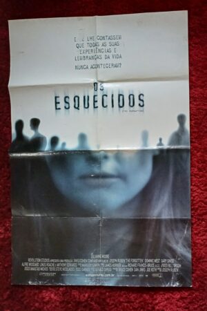 Poster cartaz original de locadora. Filme Os esquecidos.