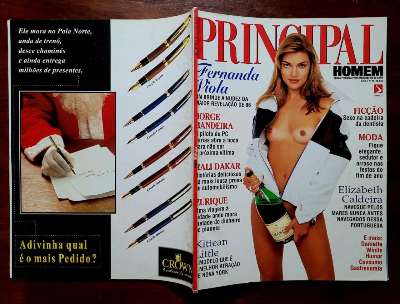 | Casa do Colecionador Revista Principal Nº 16 (Dezembro/1996) | Fernanda Viola, Danielle Winits, Rali Dakar, Zurique, Kittean Little e Mais