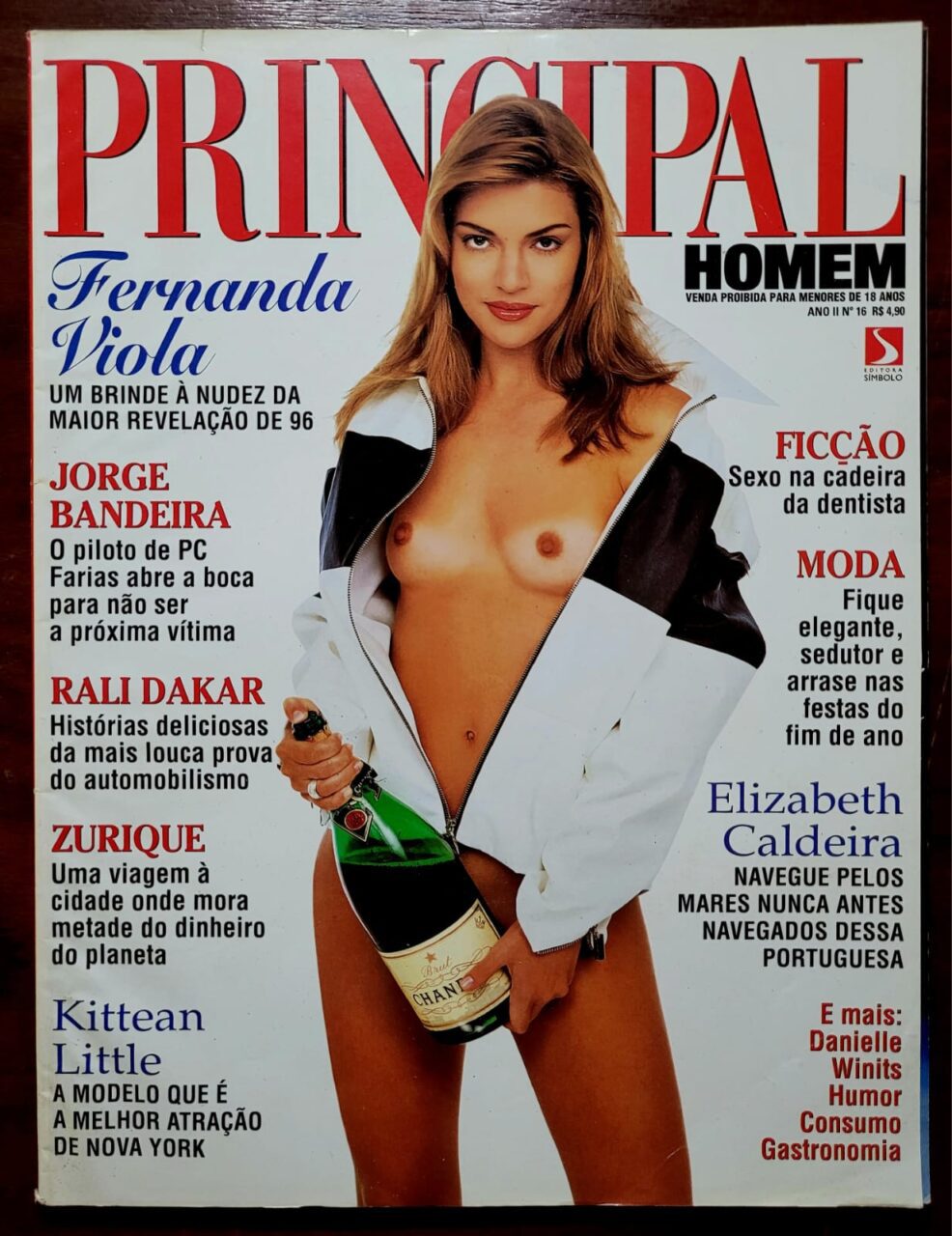 | Casa do Colecionador Revista Principal Nº 16 (Dezembro/1996) | Fernanda Viola, Danielle Winits, Rali Dakar, Zurique, Kittean Little e Mais