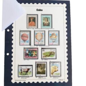 Selos Cuba - Américas - Balão. Rafael. Pecuária. Répteis e outros.