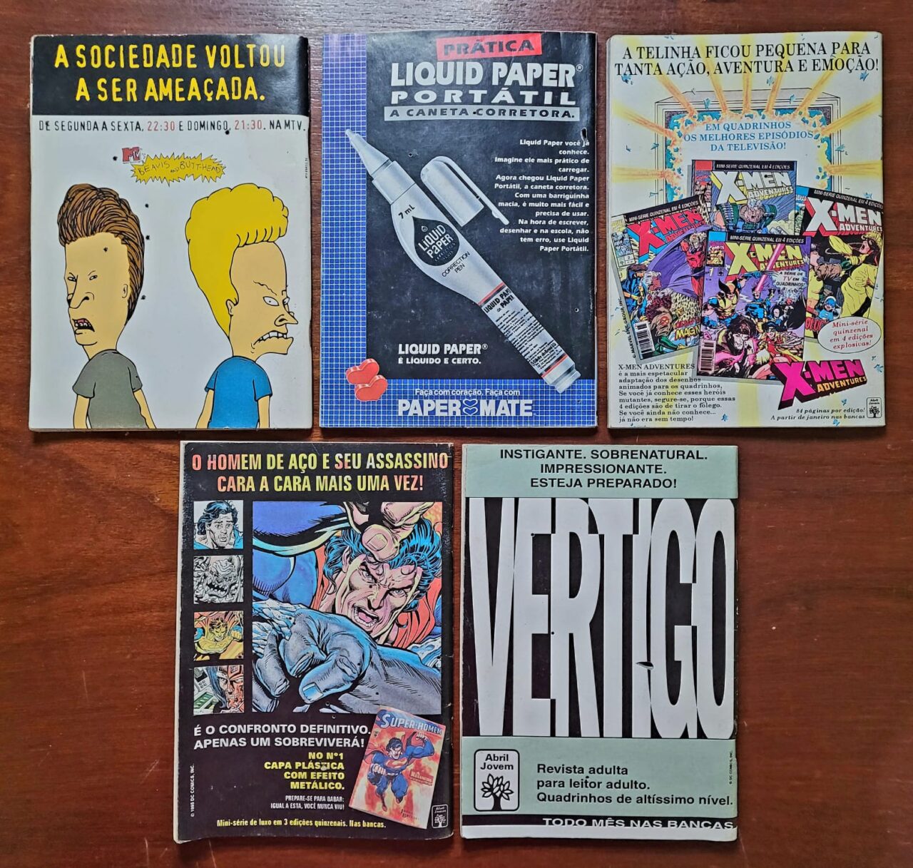 | Casa do Colecionador Superboy Dc Lote Com 5 Edicoes Raras Leitura Economica Anos 90 Leia A Descricao Hq