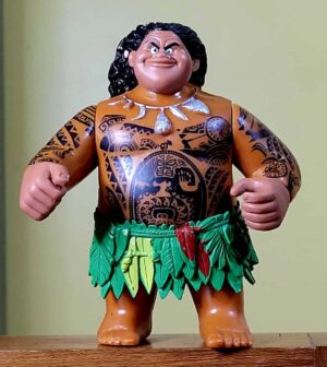 Brinde Mcdonald Maui Do Filme Moana Disney Boneco Articulado 12cm 4