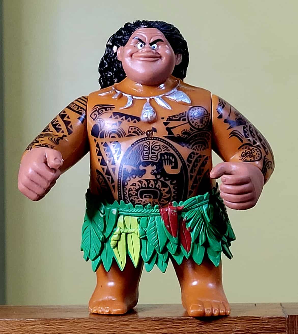 | Casa do Colecionador Brinde Mcdonald Maui Do Filme Moana Disney Boneco Articulado 12cm 4