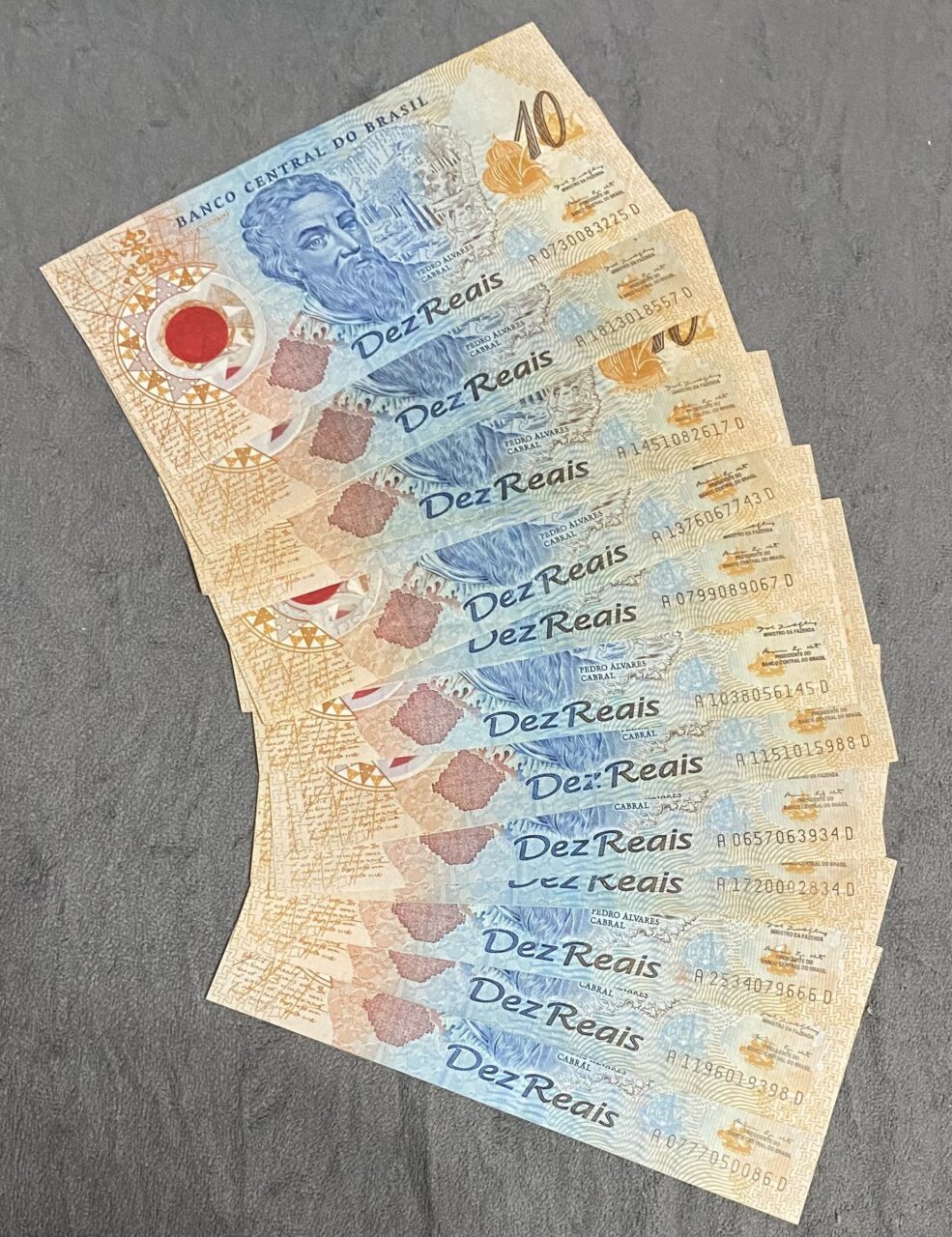 | Casa do Colecionador Cédula de 10 Reais Polímero Soberba