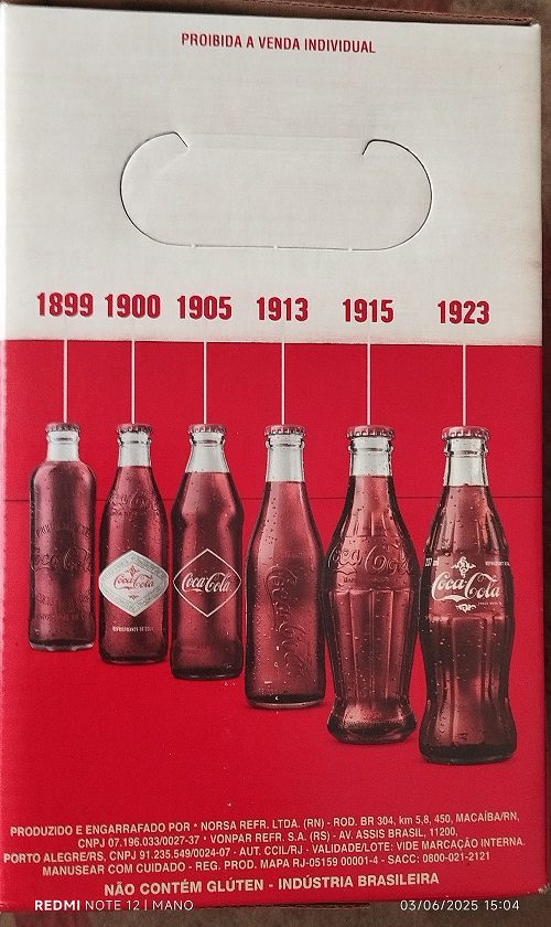 | Casa do Colecionador COCA COLA GARRAFAS HISTORICAS CHEIAS