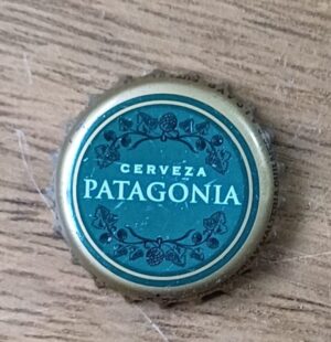 Embalagem Tampinha Cerveja Patagonia Verde E Simbolo