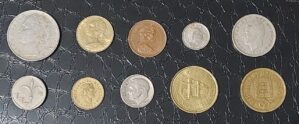Moedas Do Mundo 10 Moedas De 10 Paises Diferentes Sku 2147