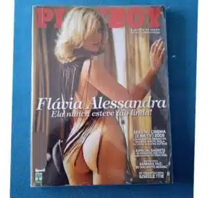 Playboy Flávia Alessandra - Revista Lacrada. Ano 2009.