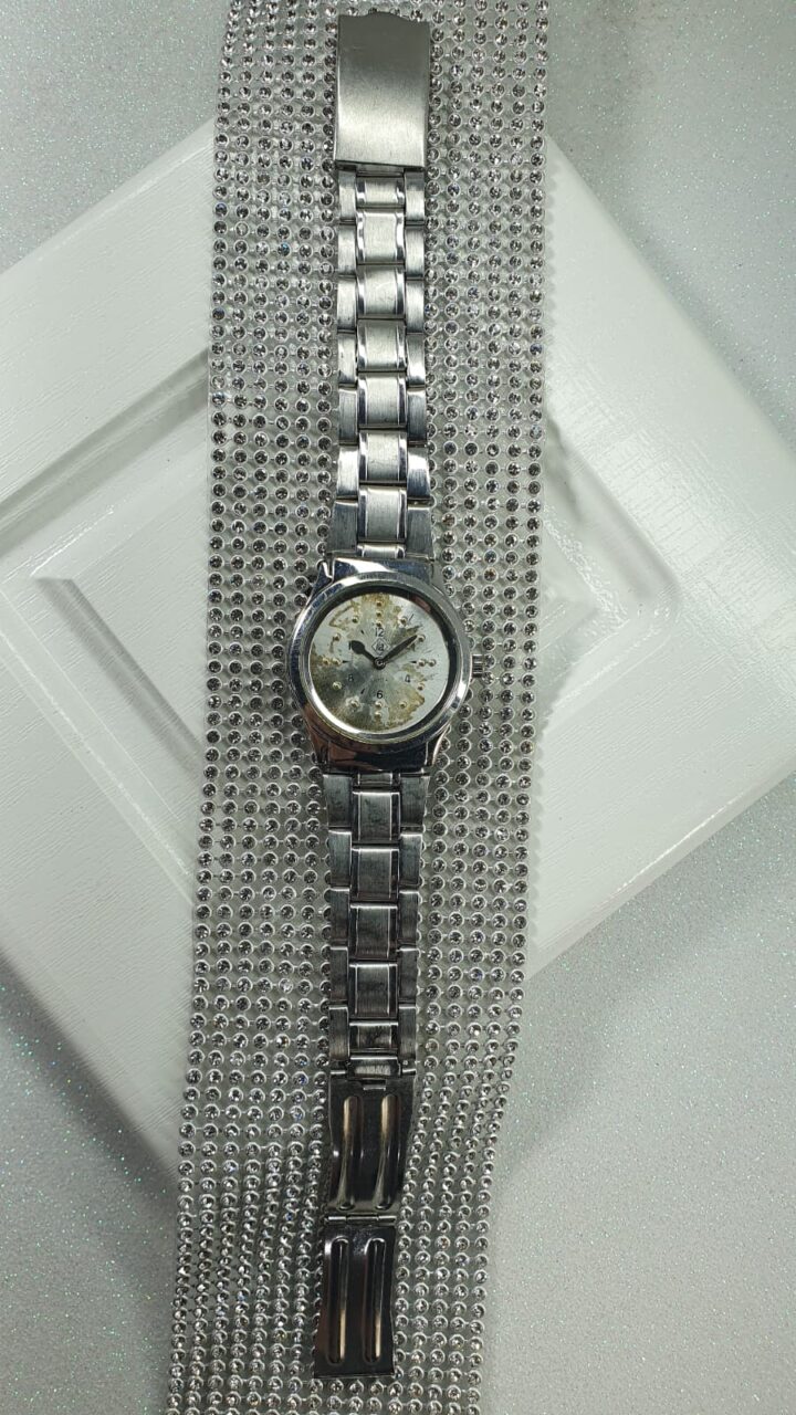 | Casa do Colecionador Relógio Braille Tátil Swiss Quartz Unisex Retrô (Frete Grátis)