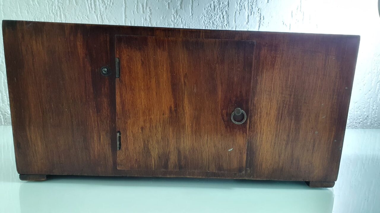 | Casa do Colecionador Relógio Junghans Bimbam de mesa Antigo