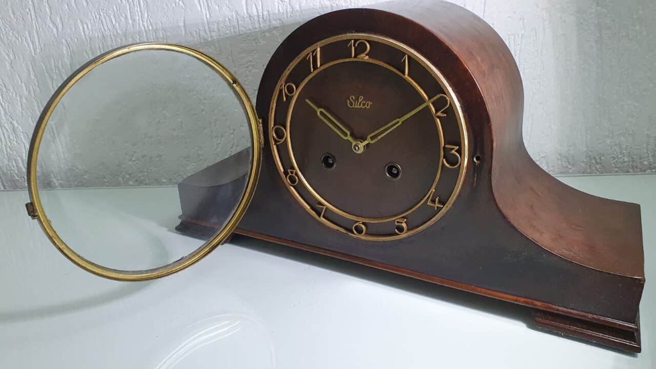 | Casa do Colecionador Relógio Silco Bimbam de Mesa Swiss Antigo Retrô (Com frete grátis)