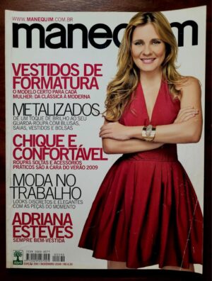 Revista Manequim No 590 Novembro 2008 Edicao Completa Com Caderno E Moldes 3