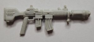 Rifle Branco Original do Spearhead & Max - Comandos em Ação Estrela - Anos 80