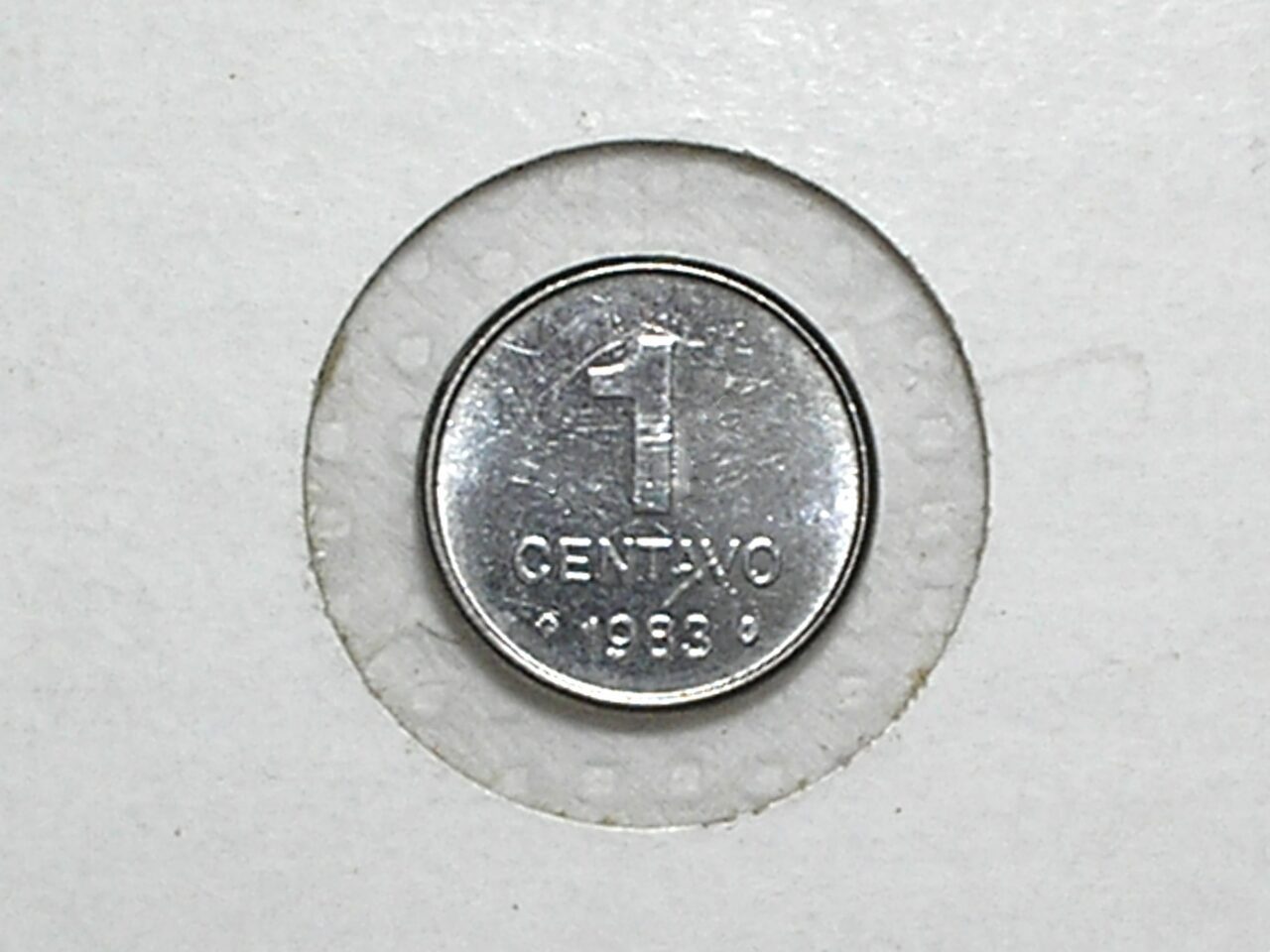 | Casa do Colecionador 1 Centavo de 1983 / data escassa / Conservação Soberba/Flor