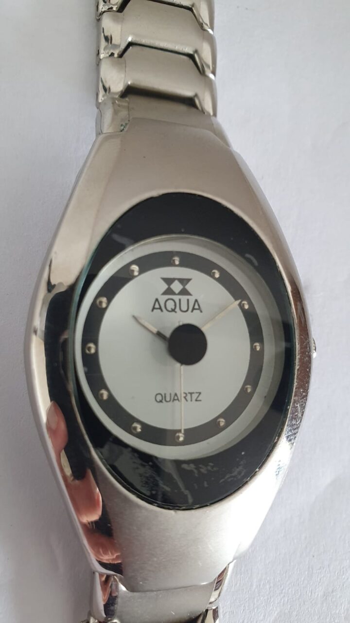 | Casa do Colecionador Aqua Black Relogio Feminino Esporte Fino Vintage Frete Gratis 6