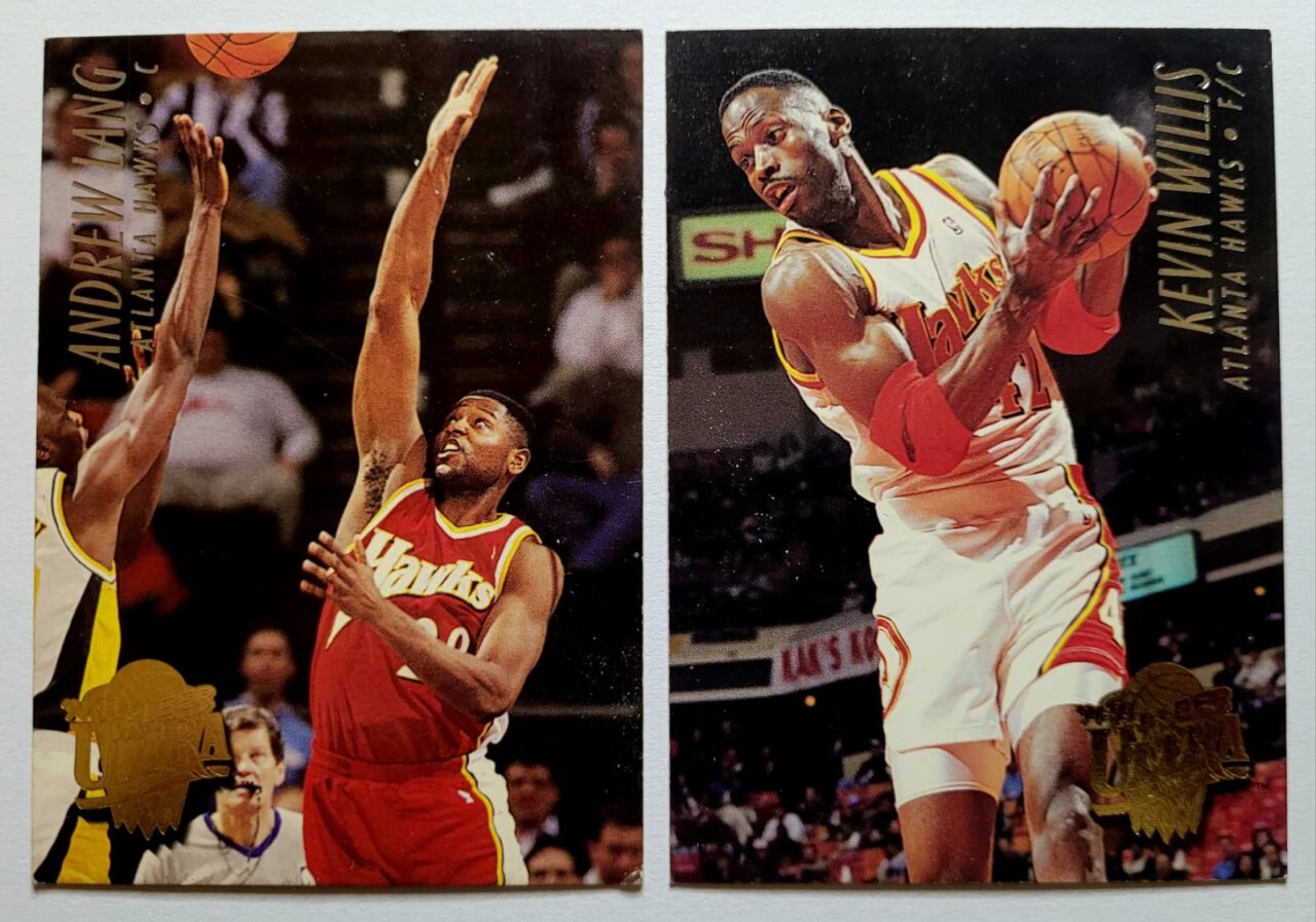 | Casa do Colecionador Card Basquete Fleer Ultra Temporada 1994 1995 Atlanta Hawks