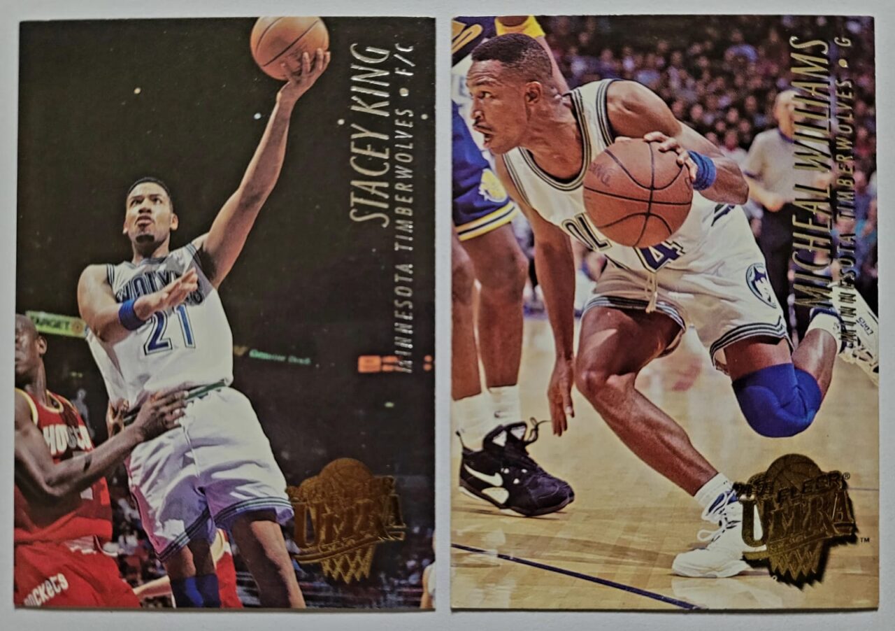 | Casa do Colecionador Card Basquete Fleer Ultra Temporada 1994 1995 Minnesota Timberwolves