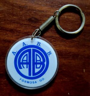 Chaveiro Antigo Aabb Formosa Go Agosto 1976 Inauguracao Das Piscinas