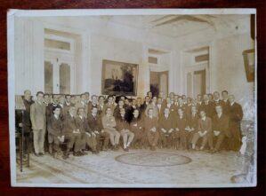 Fotografia Antiga Decada De 1930 Almoco Em Homenagem Ao Dr D Rockert Nomeacao Para Diretor Da Rvc Rede De Viacao Cearense