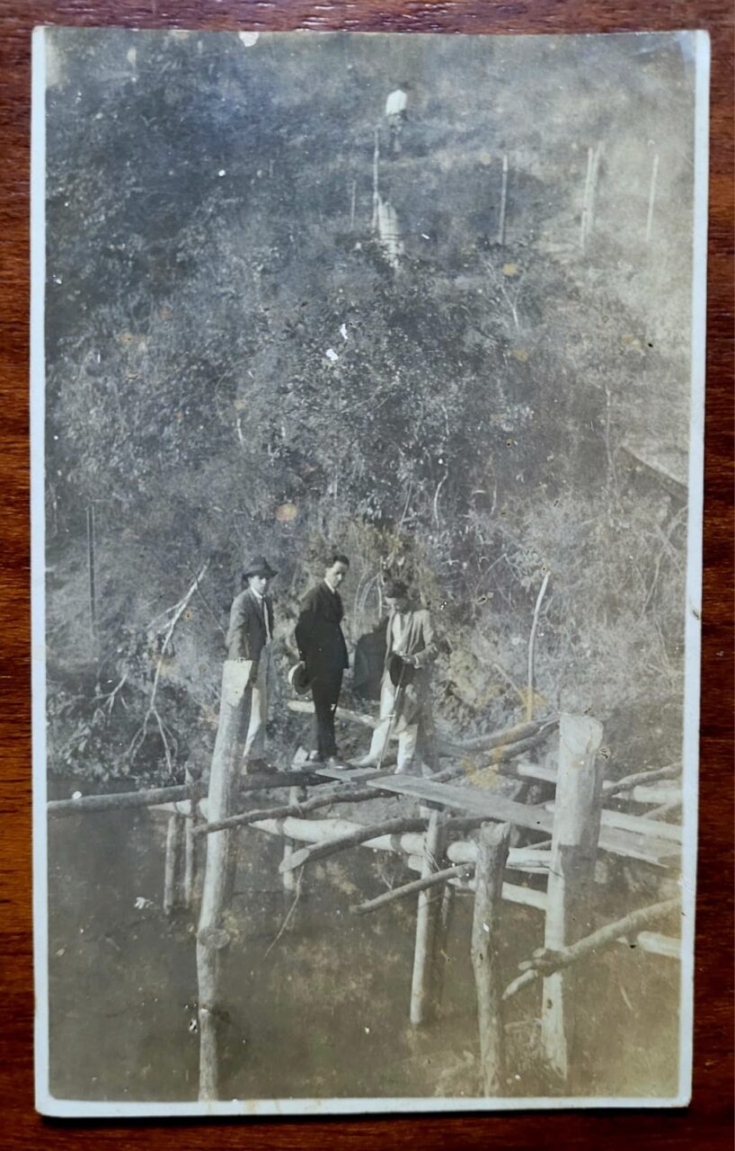 | Casa do Colecionador Fotografia Antiga Decada De 1930 Ponte Sobre O Rio Da Prata Ramal De Limeira Estrada De Ferro Cb
