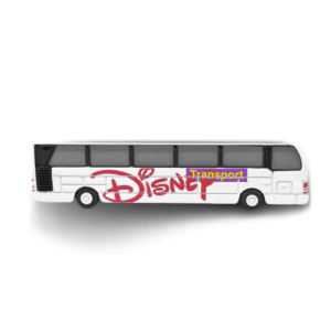 Miniatura Ônibus Disney Miniatura Carrinho Colecionável