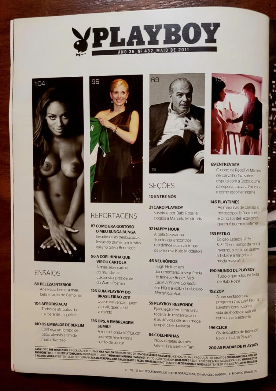 | Casa do Colecionador Playboy No 432 Maio 2011 Jaqueline Do Bbb 11 Revista Com Poster 2