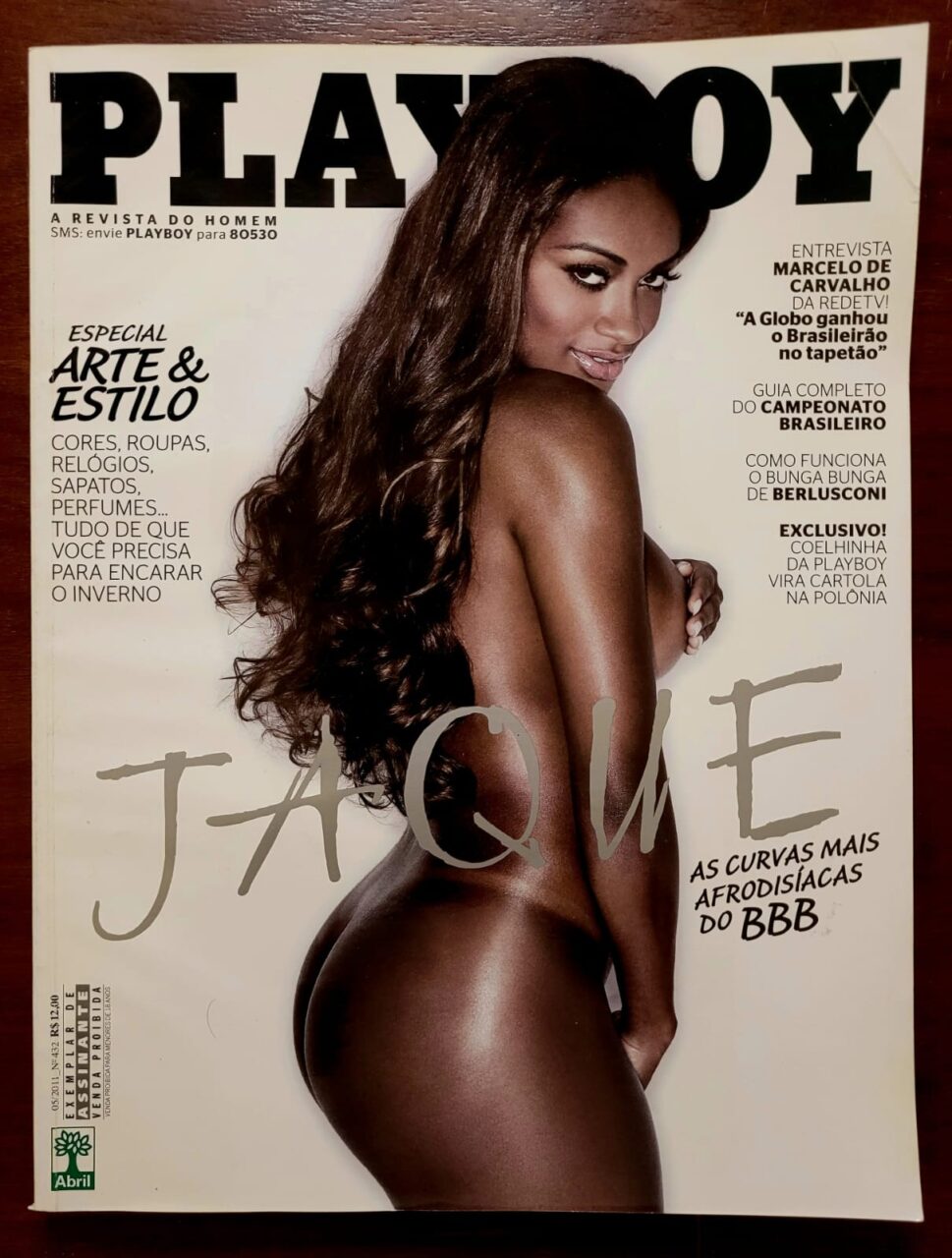 | Casa do Colecionador Playboy No 432 Maio 2011 Jaqueline Do Bbb 11 Revista Com Poster