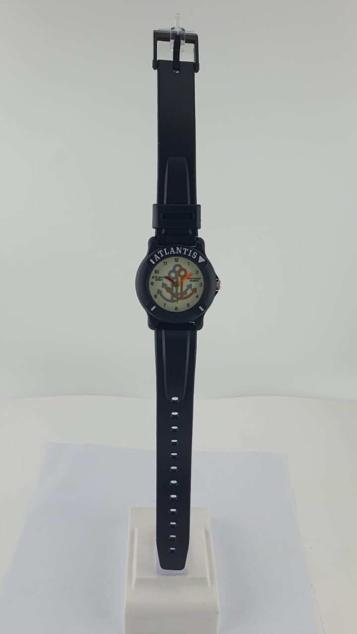 | Casa do Colecionador Relogio Atlantis Timao Sports Black Feminino Vintage Frete Gratis 5