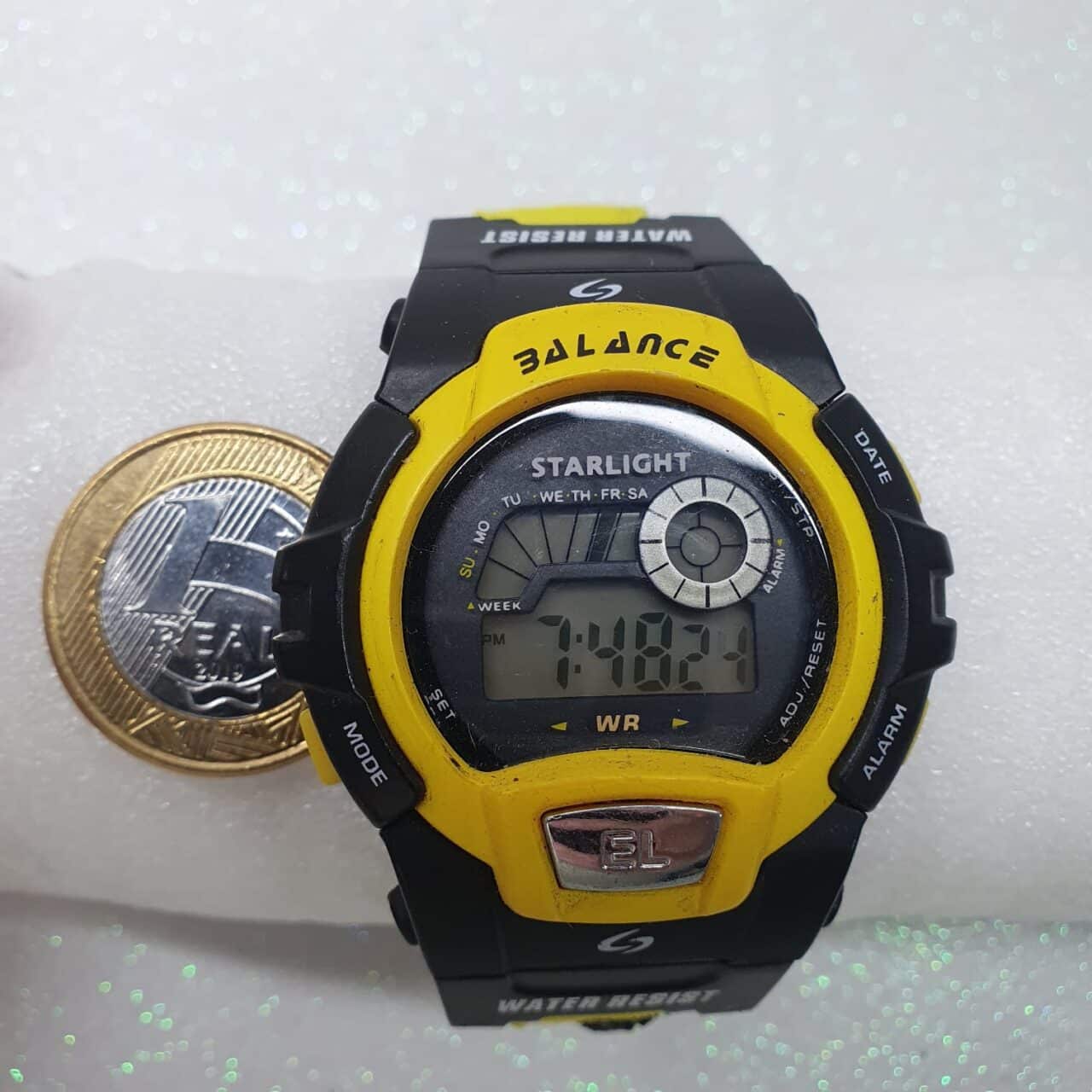 | Casa do Colecionador Relógio Digital Balance Mod BLW1282 Esportivo Unisex a Prova D`Água Vintage