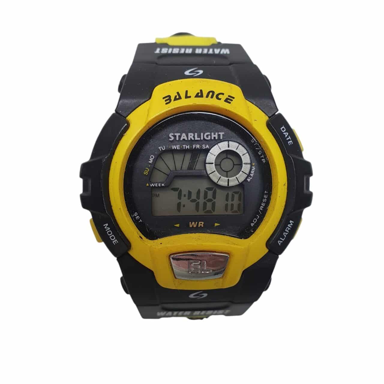 | Casa do Colecionador Relógio Digital Balance Mod BLW1282 Esportivo Unisex a Prova D`Água Vintage