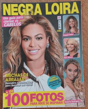 Rfcg. Revista Negra loira 1. Guia para clarear Mechas 100 fotos.